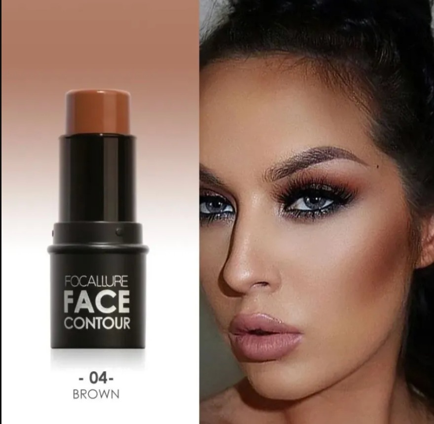 [6974908119970] Focallure Highlighter & Contour - [#4 BROWN]
