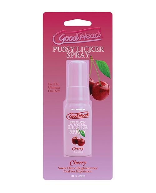 [782421094836] GoodHead Pussy Licker Spray - 1 oz Cherry