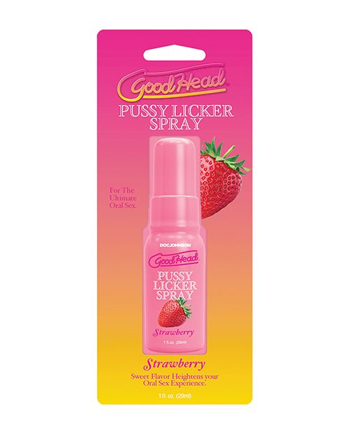 [782421094812] GoodHead Pussy Licker Spray - 1 oz Strawberry
