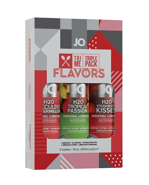 [796494100608] JO Tri-Me Triple Pack - Flavors Various Gift Set 1 oz