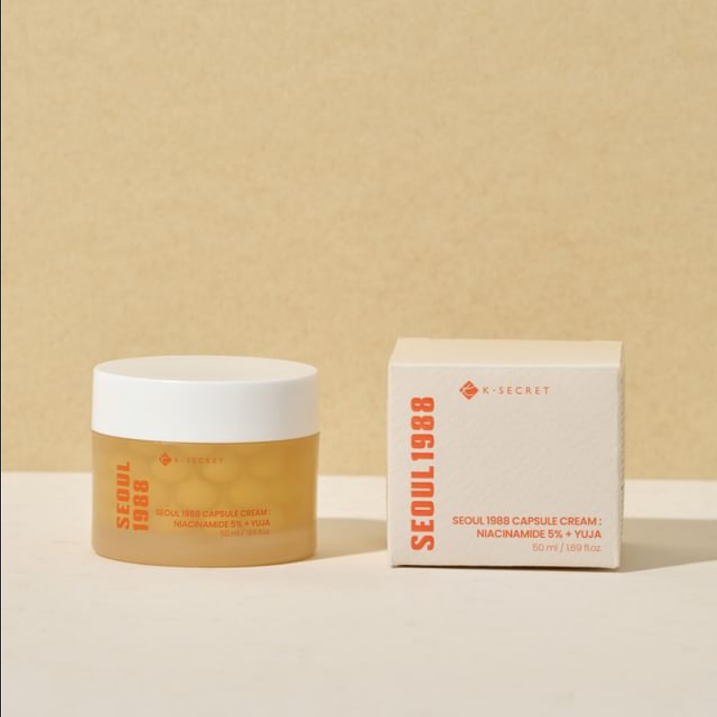 KSECRET - SEOUL 1988 Capsule Cream : Niacinamide 5% + Yuja