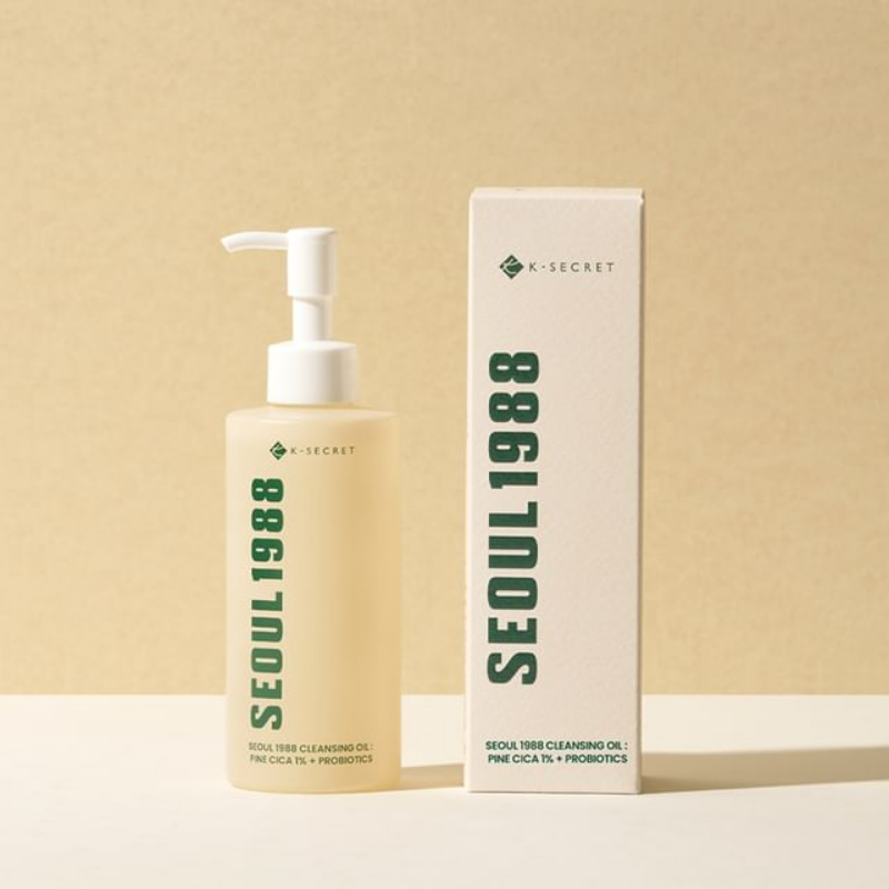 [8809695240560] KSECRET SEOUL 1988 Cleansing Oil : Pine Cica 1% + Probiotics [200ml]