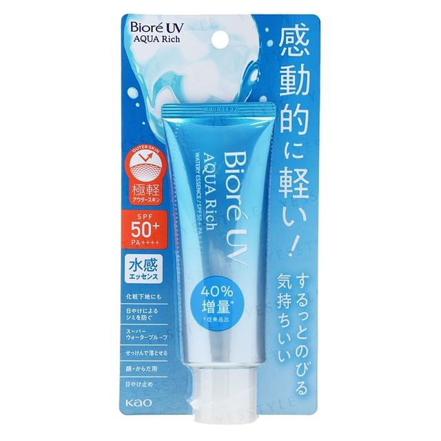 [4898888714241] Kao - Biore UV Aqua Rich Watery Essence Sunscreen FPS 50+ PA++++