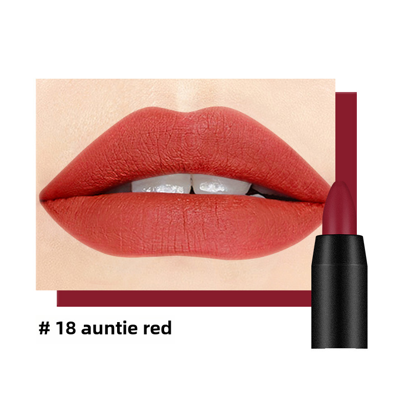 [40850143] Lápiz labial mate. (#18 AUNTIE RED)