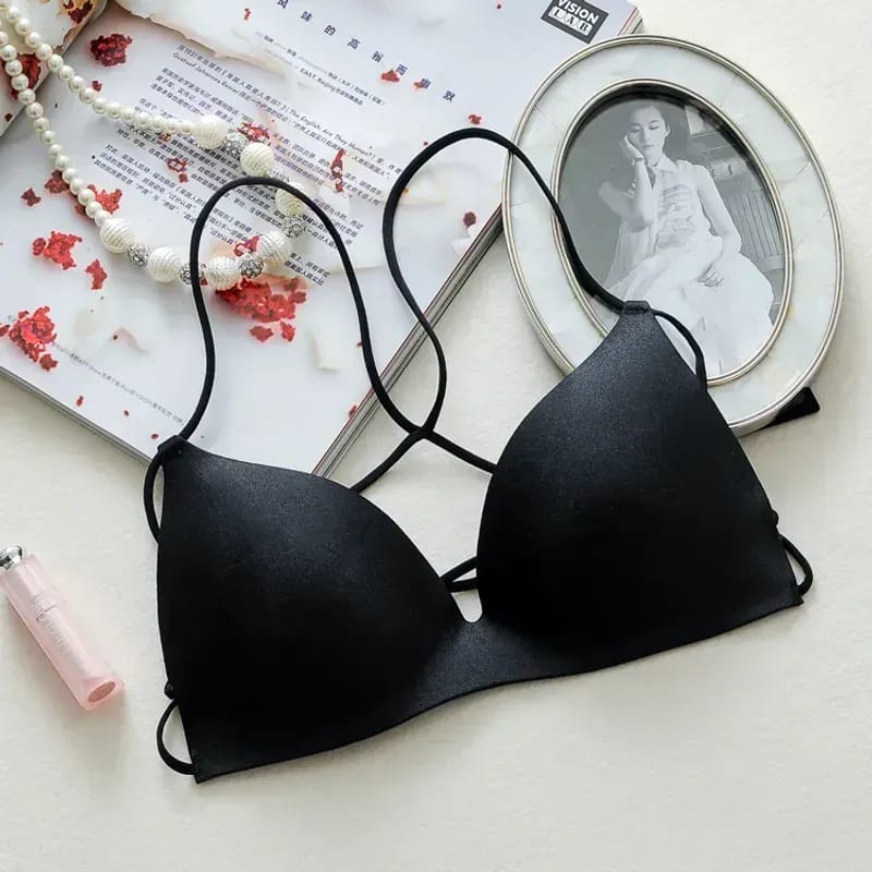 [321801040125] Magic Bra push de silicona color negro (S)
