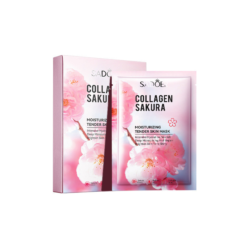 [6942349703089] Mascarilla de colageno y flor de sakura UNIDAD