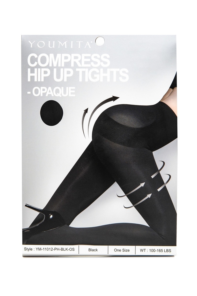 Medias compress hip up tights-opaque IY