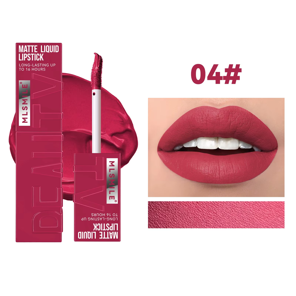 [6976202170008] Mini labial vegano de lujo rojo nude (#04 BEAUTY)