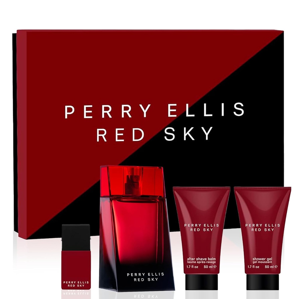 [844061015906] PERRY RED SKY SET 4p 3.4oz M EDT