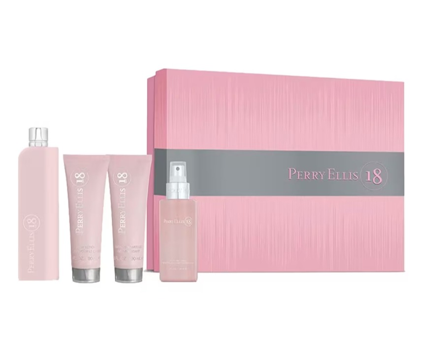 [844061016620] PERRY(18) SET 4p 3.4oz W EDT SPY