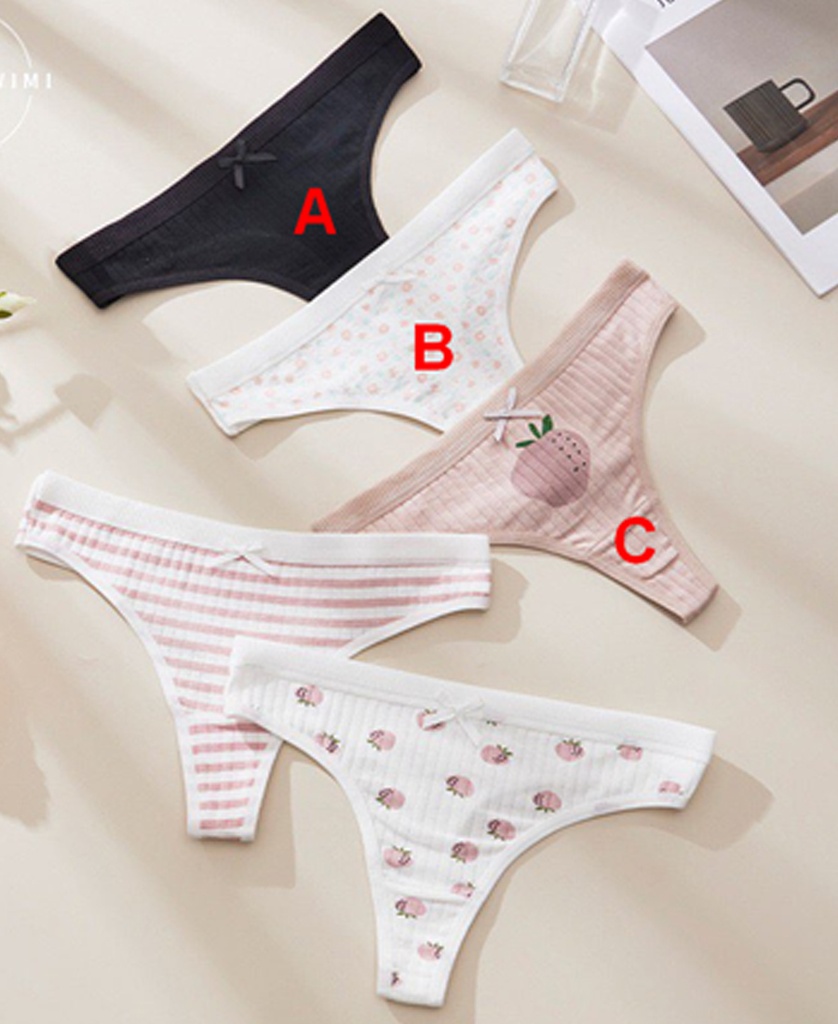 Pack 3 Tanga Sensuel algodon IY