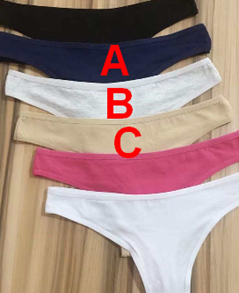 [43811022] Pack 3 Tanga Sensuel algodon IY