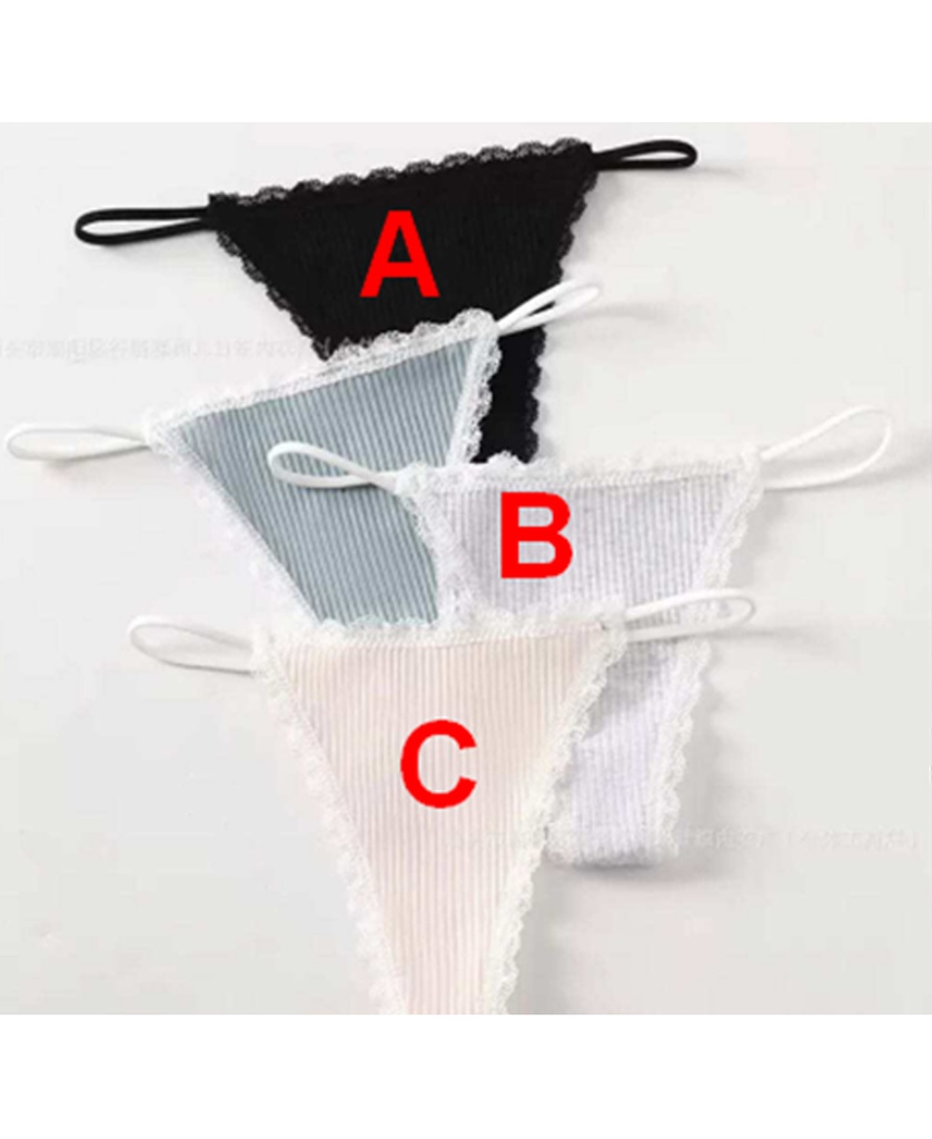 Pack 3 Tanga Sensuel algodon IY