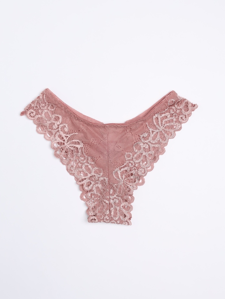 [281503020085] Panty Encaje Ilumie (Rojo, S)