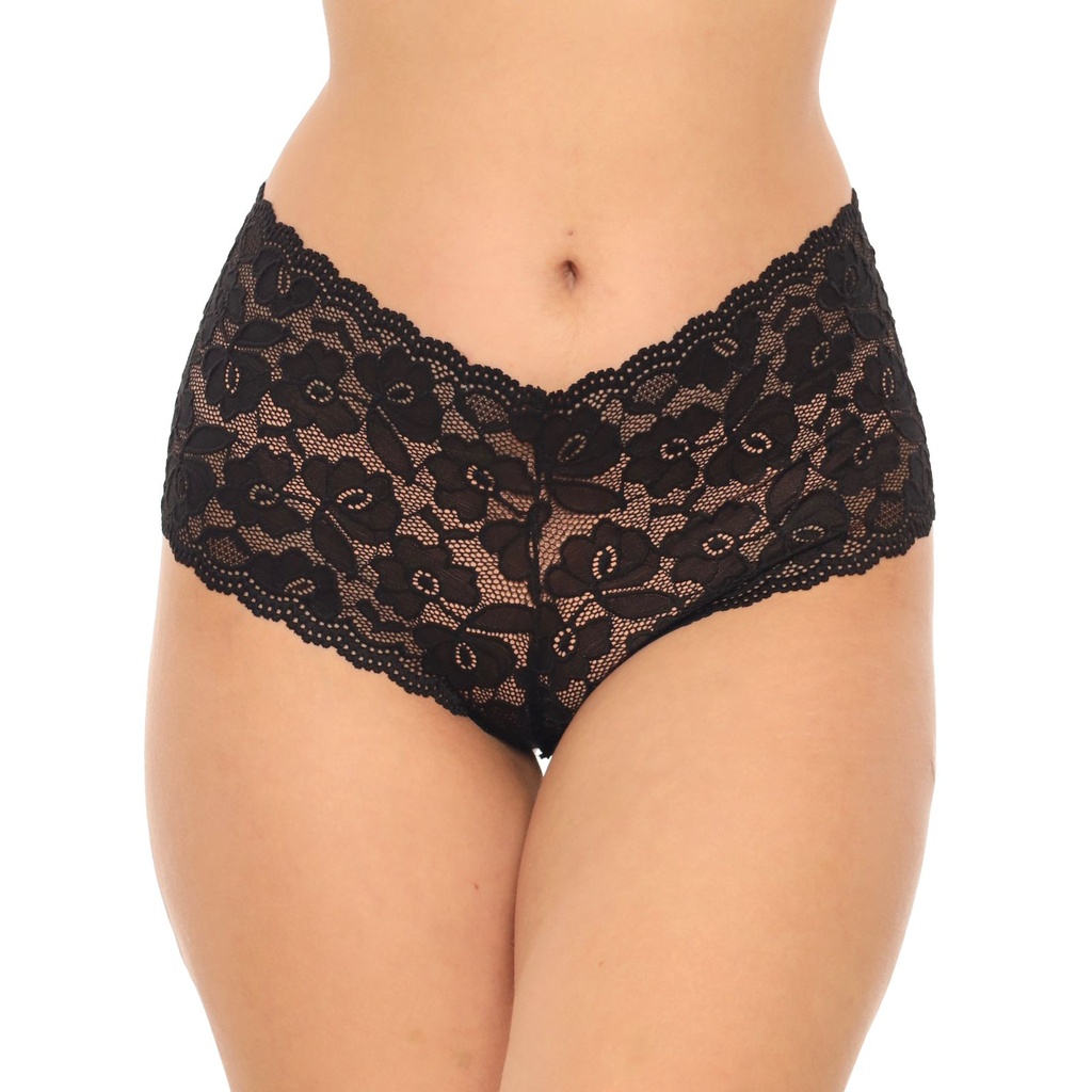 [301101060085] Panty Ilumie de encaje (Verde, S)