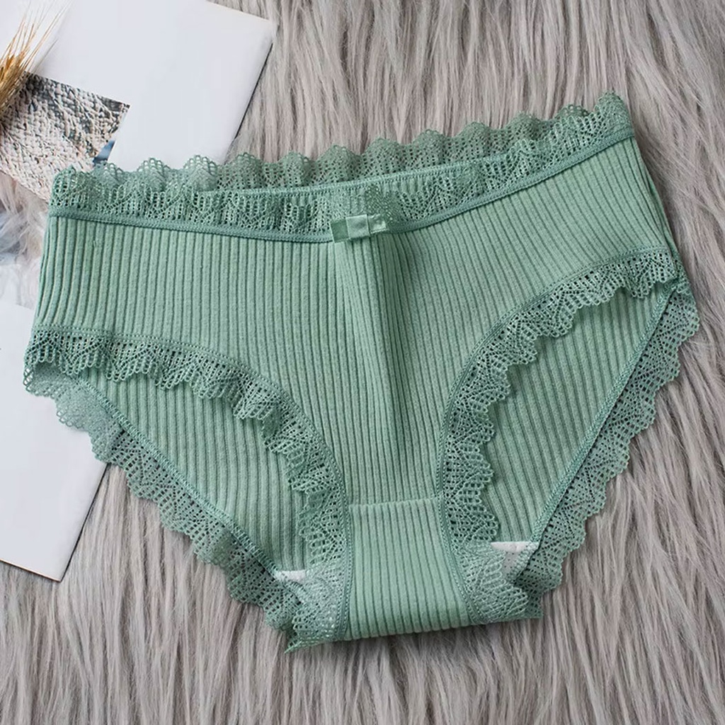 Panty Sensuel Encaje Algodón IY