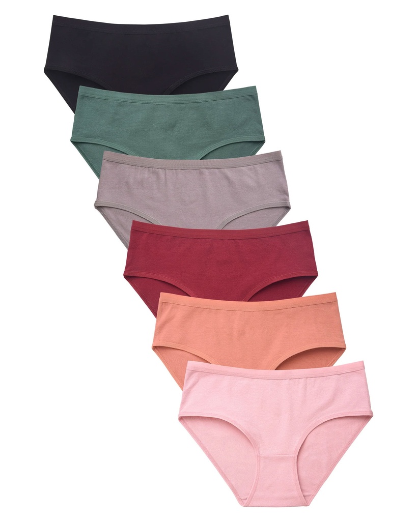 [308001010065] Panty bkini de algodón intimates (Verde, S)