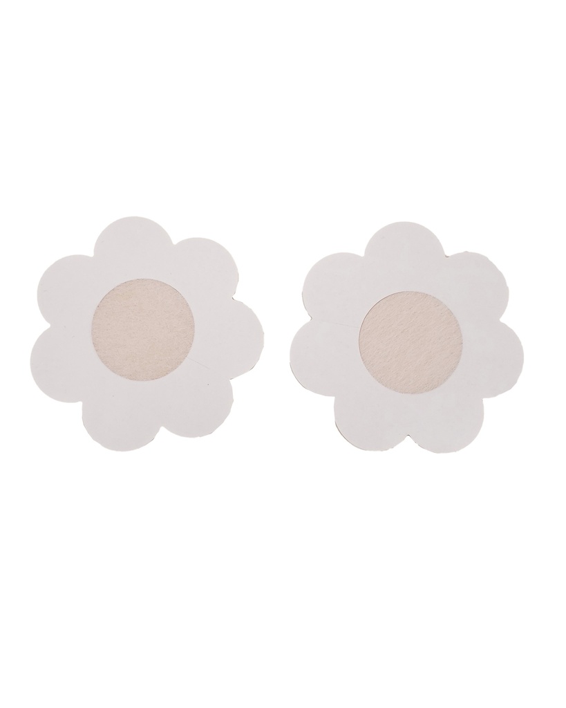 [2867020025] Cubre pezones en forma de flor Pack de 5