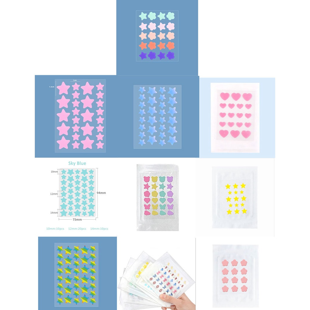 Parche láser de color para el acné T001-T010
