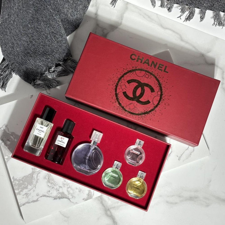 Set Chanel 6 piezas