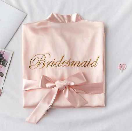 [3214060255] Pijama bata de boda (S)