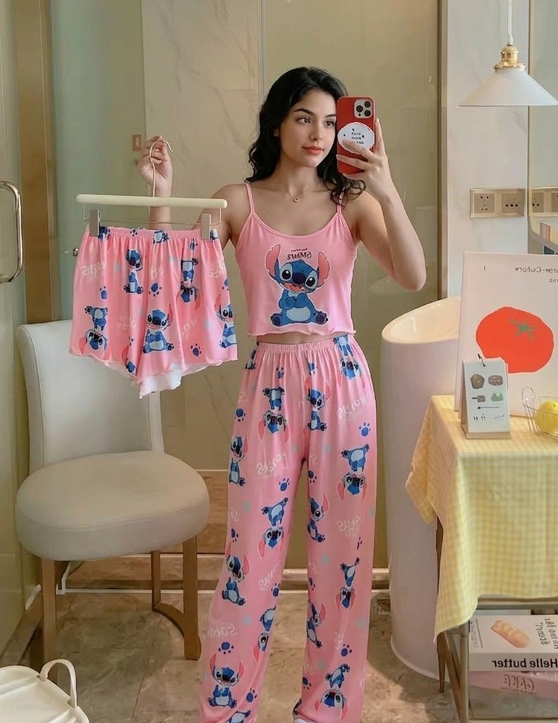 [43461062] Pijama set Sensuel 3 piezas
