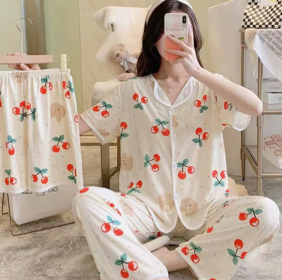 [43461057] Pijama set Sensuel 3 piezas