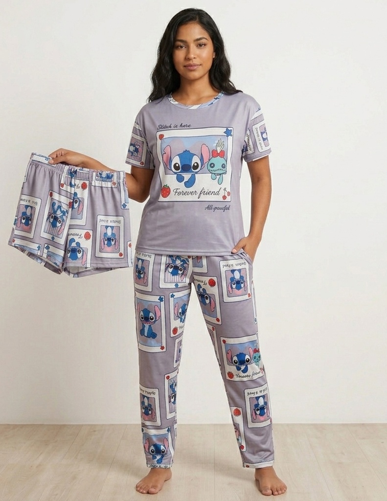 [43461016] Pijama set Sensuel 3 piezas