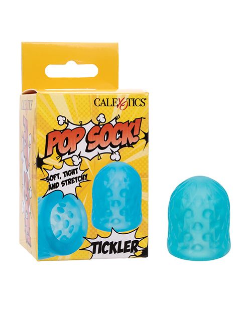 [716770111821] Pop Sock! Tickler Stroker - Blue