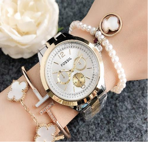 [3672620395] Reloj de marca Fossil replica