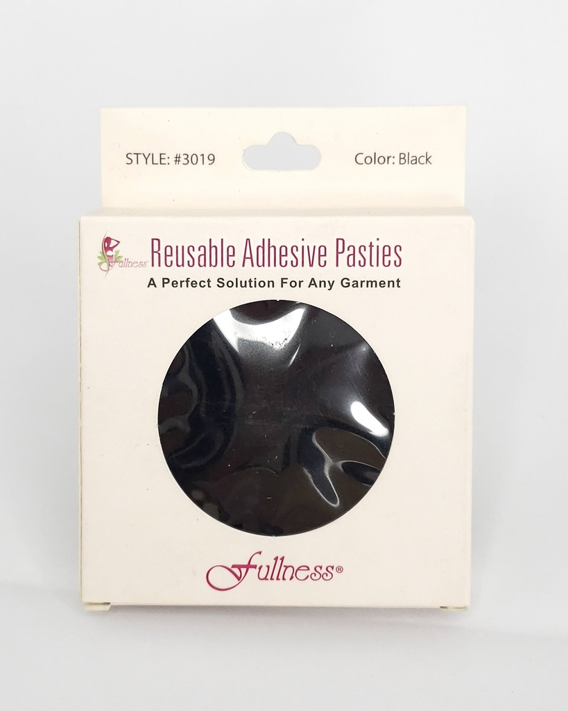 [0671839960898] Reusable Adhesive Pasties 3019 (Negro)