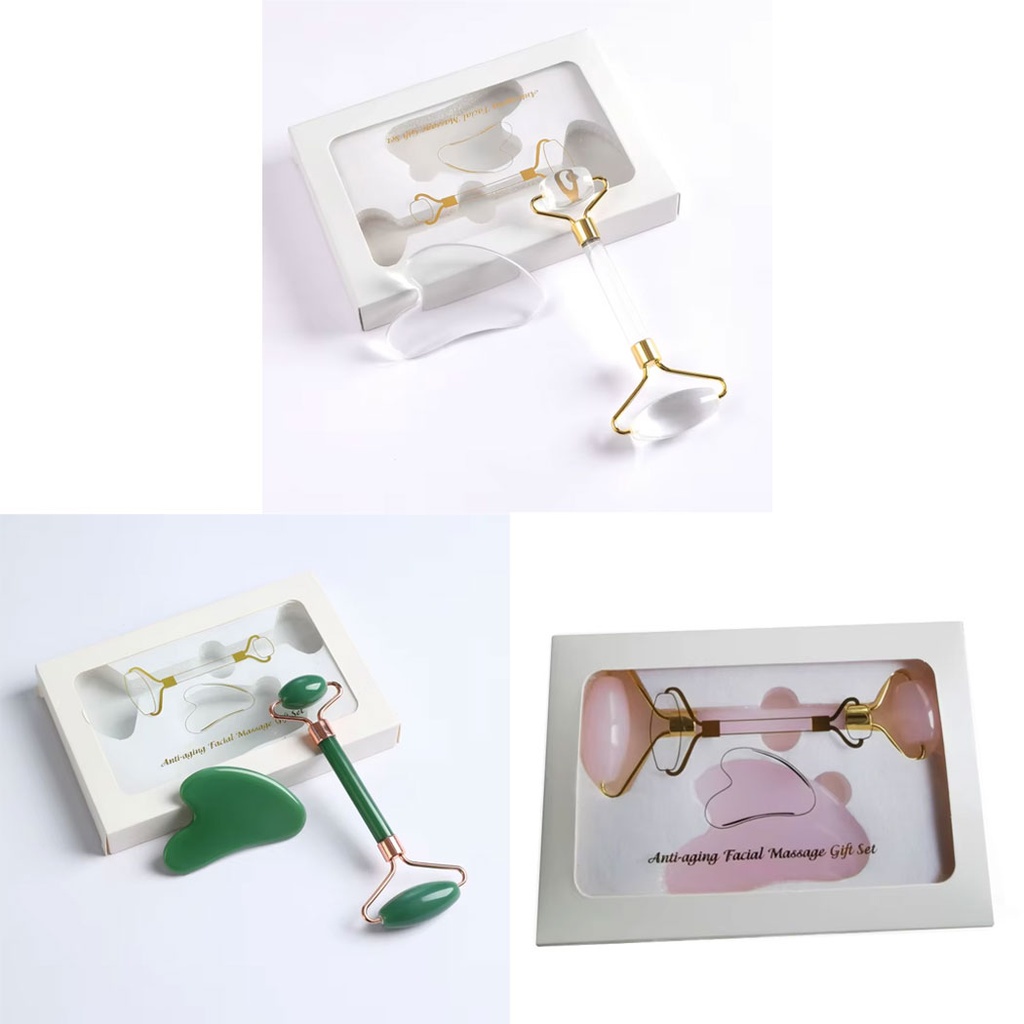 [402511010220] Rodillo de Jade Gua Sha (Verde)