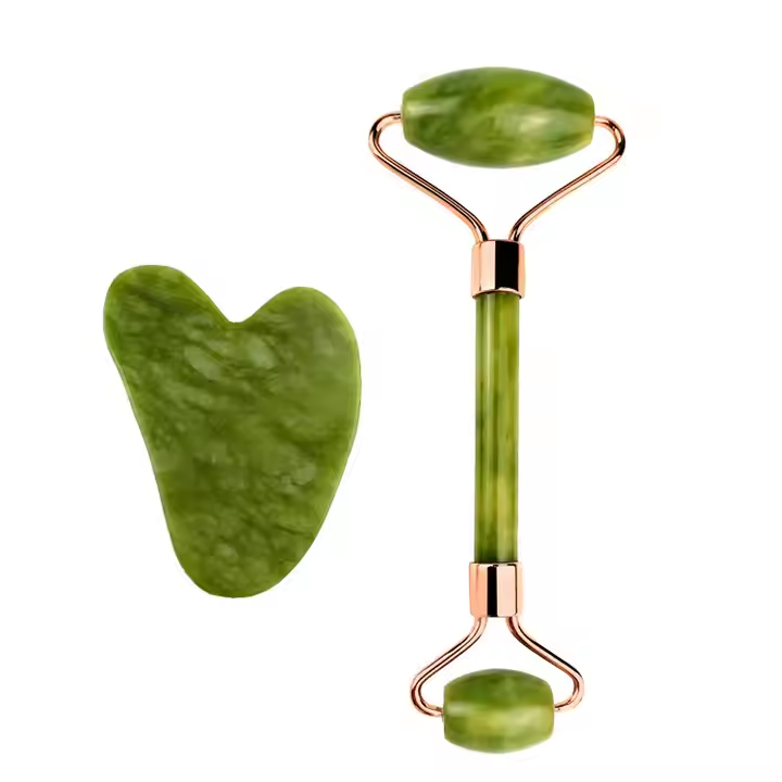 [402601010210] Rodillo de jade para rostro y herramientas faciales Gua Sha