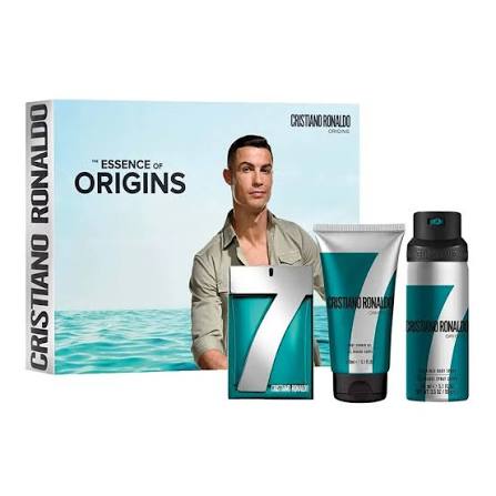 [5060524511234] SET CRISTIANO RONALDO CR7 ORIGINS MEN (3 PC ) 3.4 OZ EDT SP
