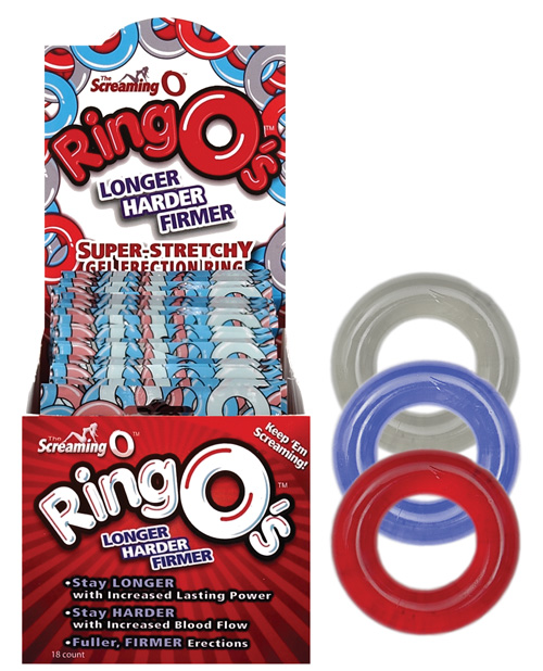 [854885001856] Screaming O RingO's - Cada Unidad (Rojo)