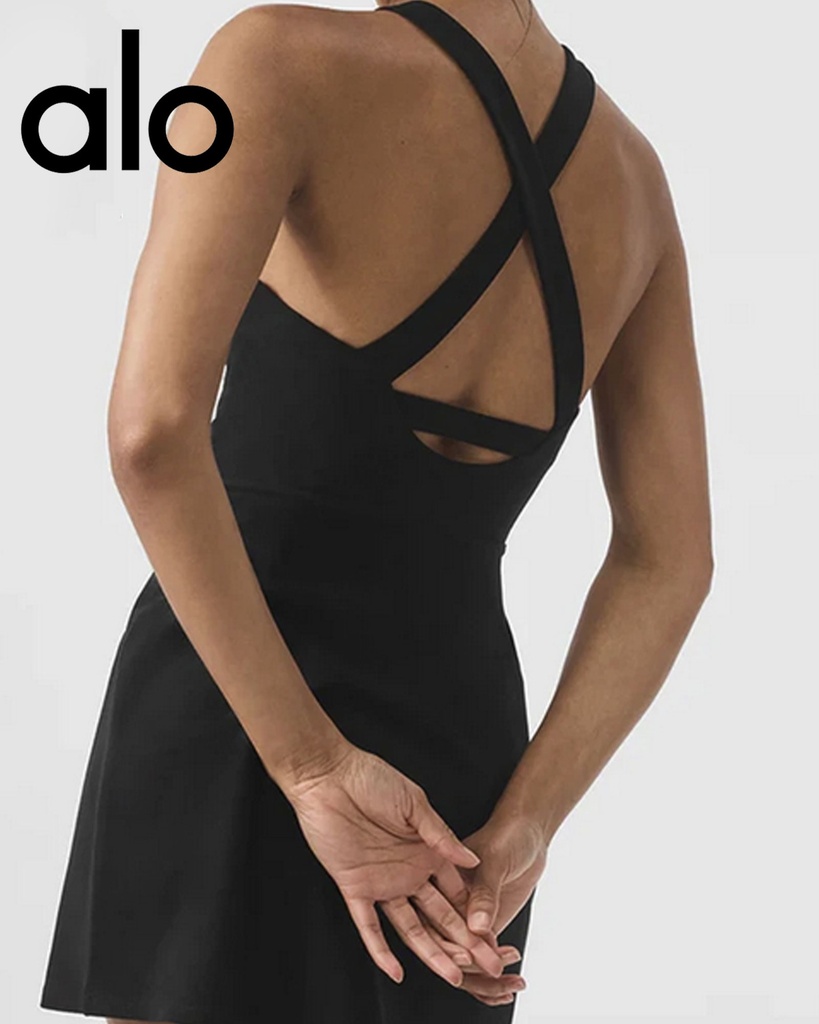 Vestido Alo Yoga QS2442C Black IY