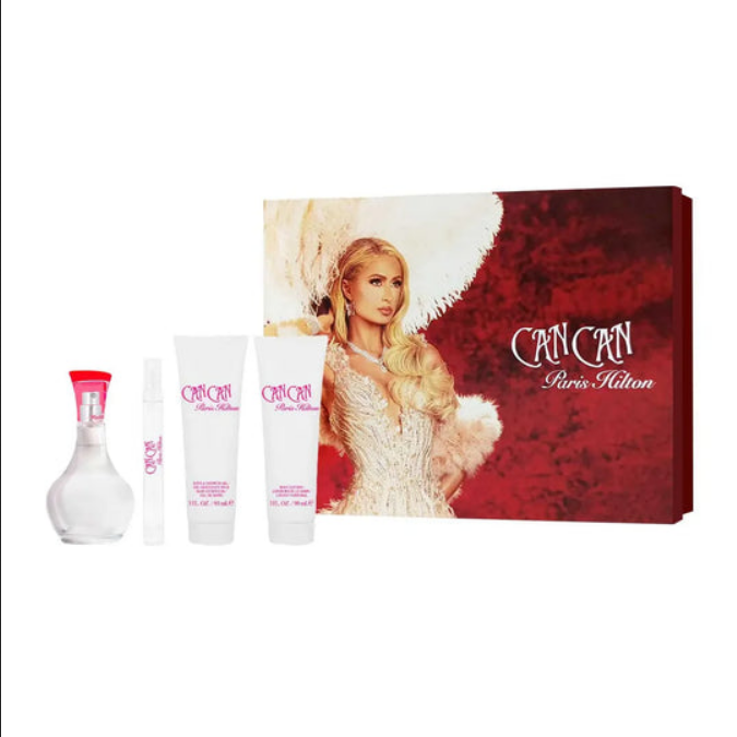 [608940586884] CAN CAN P.HILTON SET 4p 3.4oz W EDP