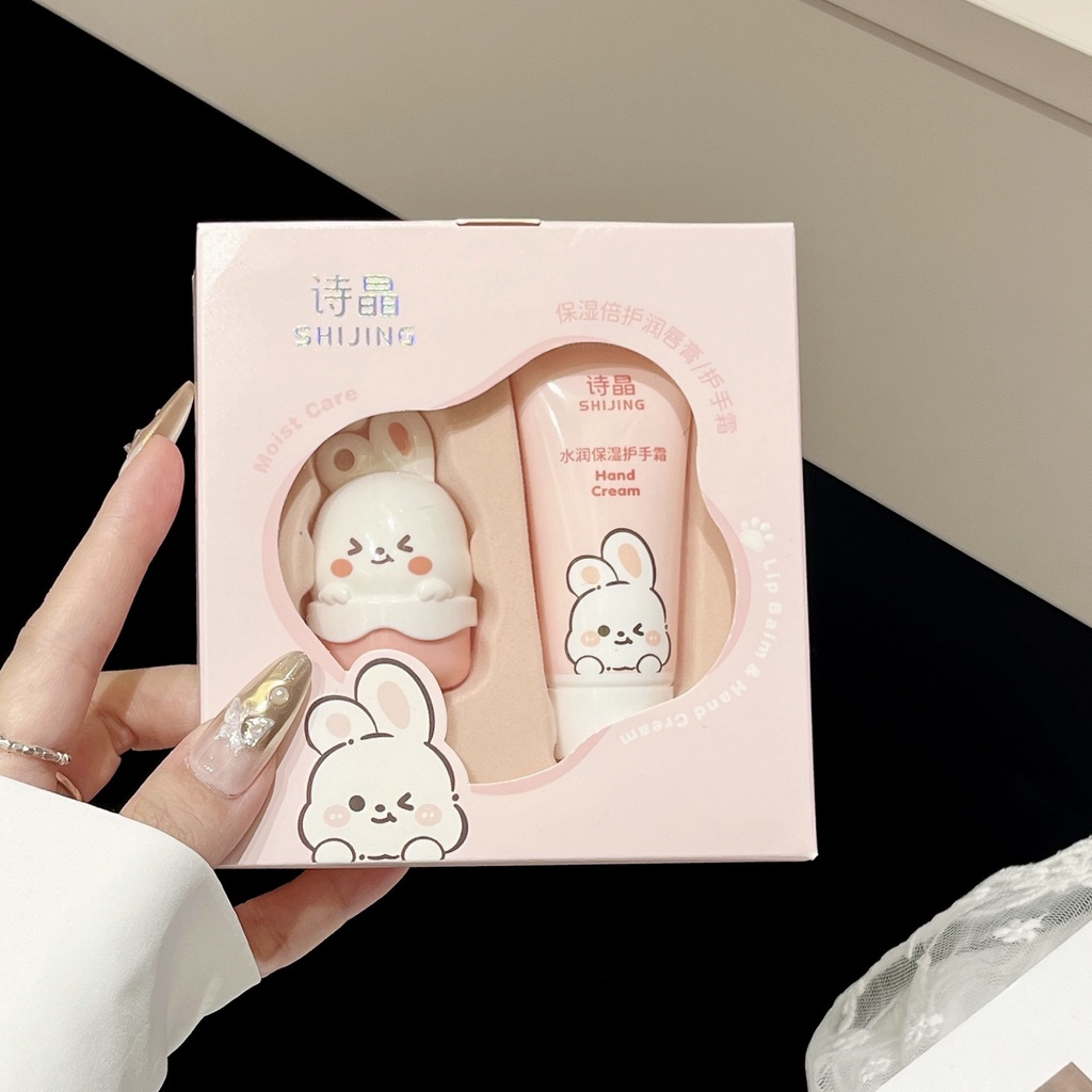 [6902644232974] Set combinado de bálsamo labial y crema de manos