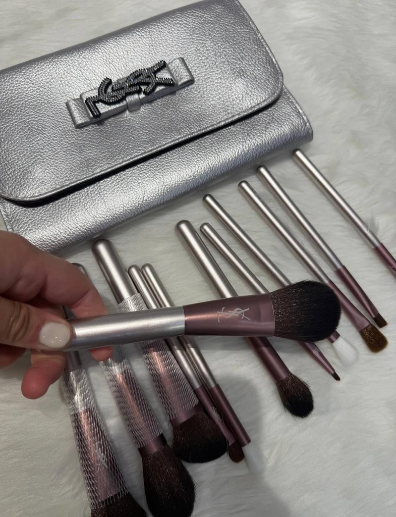 Set de brochas de maquillaje spot de 11 piezas