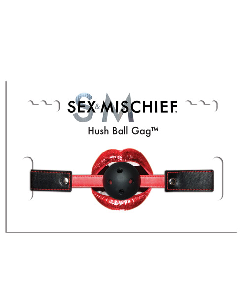 [646709100223] Sex & Mischief Hush Ball Gag