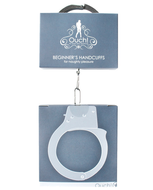 [8714273074065] Shots Ouch Beginner Handcuffs - Metal