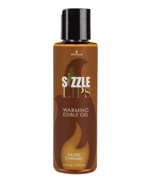 [855559009031] Sizzle Lips Warming Gel - 4.2 oz Salted Caramel
