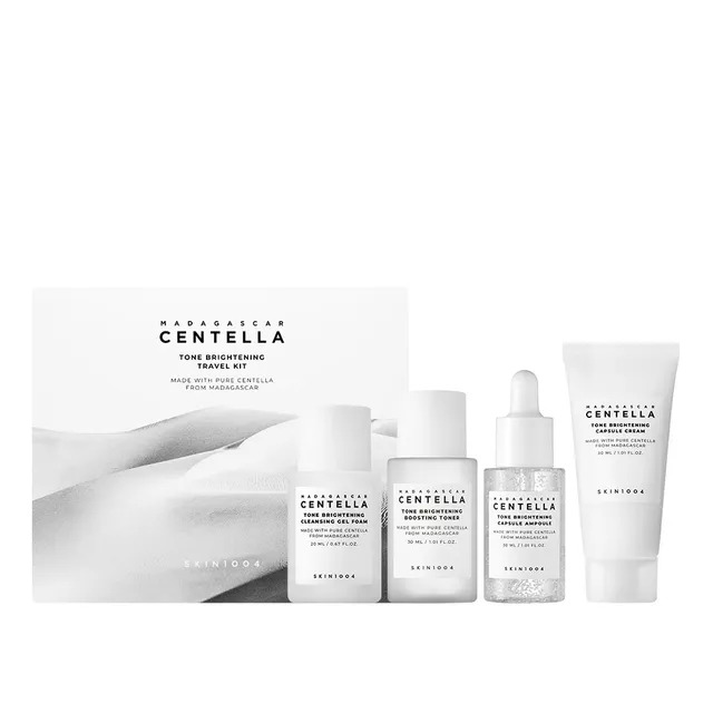 Skin1004 Madagascar Centella Tone Brightening Travel Kit [4 pcs]