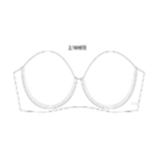 Strapless Daisy Fuentes color blanco