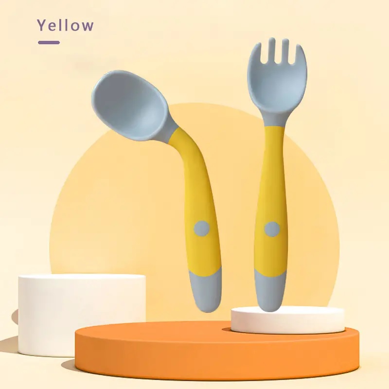 [308001820080] Tenedor Y Cuchara Flexible Y Giratoria