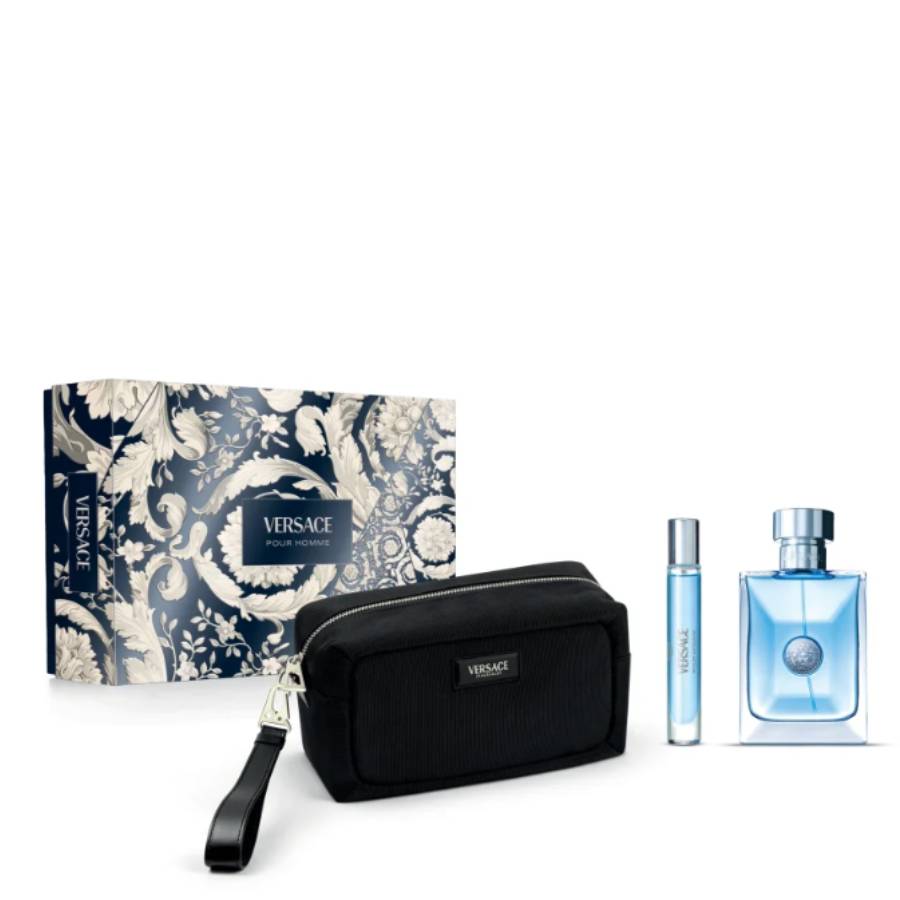 [8011003902996] VERSACE HOMME SET 3p 3.4oz M EDT