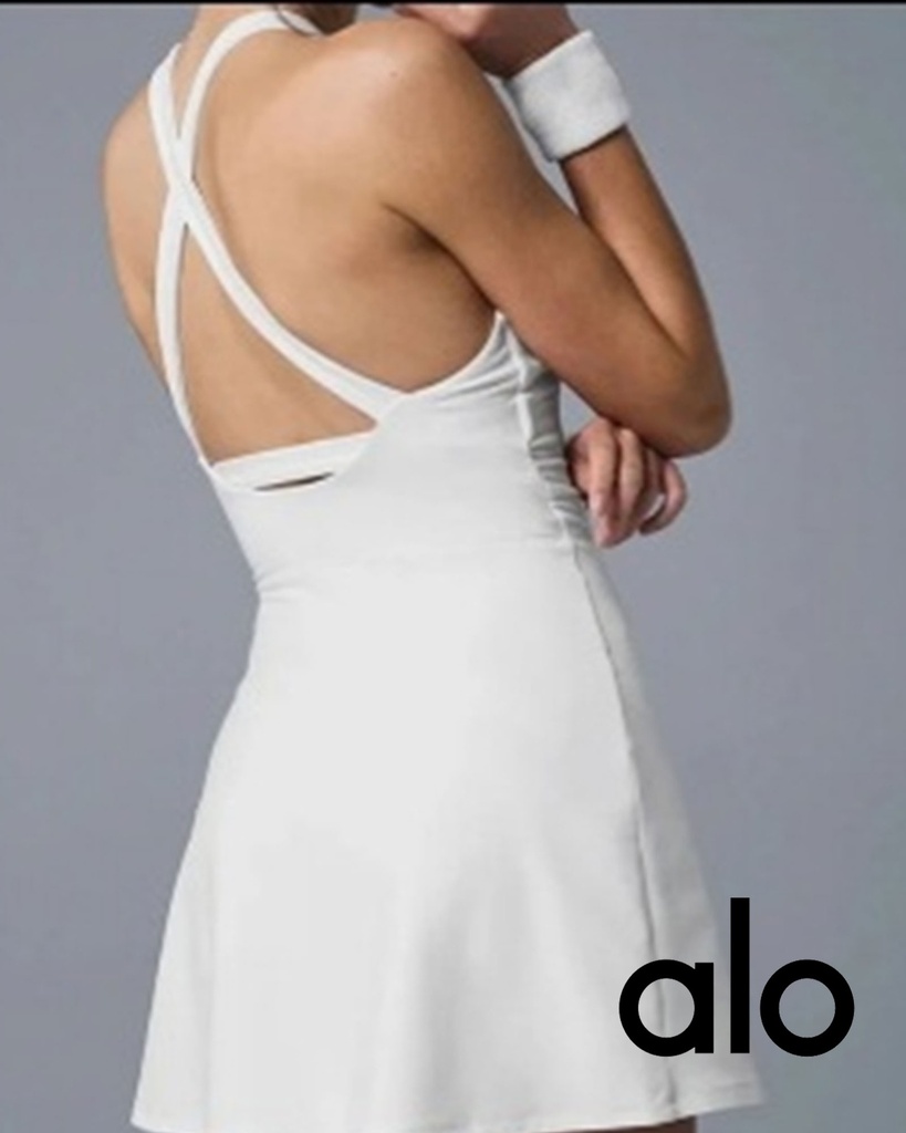 [3899330950] Alo Yoga QS2442C White