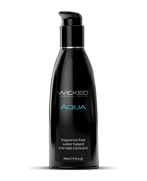 [713079901023] Wicked Sensual Care Aqua Water Based Lubricant - 2 oz Fragrance Free