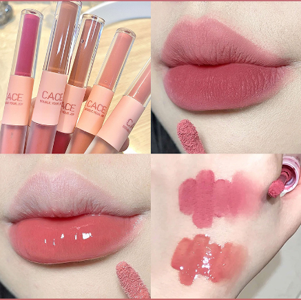 [40850101] Tinte o brillo de labios de doble punta mate/aterciopelado. (#04)