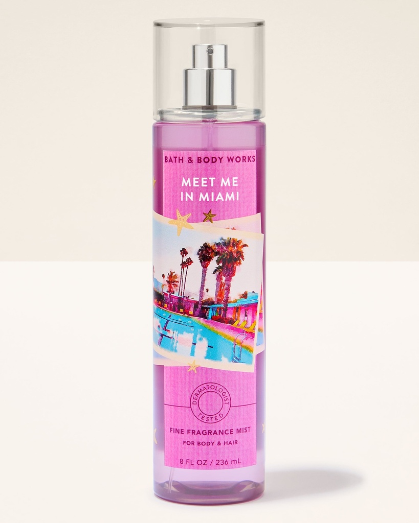[1200198007624] Body Mist Meet Me In Miami